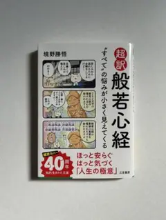 【40周年限定カバー】超訳般若心経〝すべて〟の悩みが小さく見えてくる