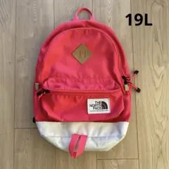 【THE NORTH FACE】ノースフェイス　キッズ　リュック　ピンク　19L