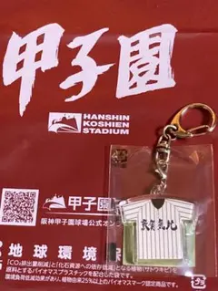 第107回全国高校野球選手権大会　福井県　敦賀気比　ユニフォーム型キーホルダー