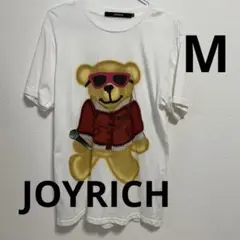 JOYRIC ジョイリッチ ベアプリント Tシャツ M