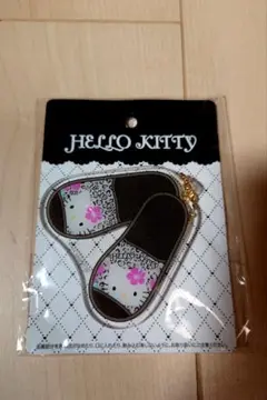 ♡新品♡キティ　ヒョウ柄サンダルキーホルダー