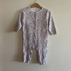 next baby 花柄 ロンパース 9-12mths 80