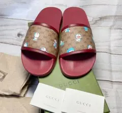 GUCCI × ドラえもん サンダル レディース 限定コラボ スリッパ
