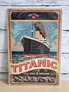 【新品】タイタニック メタルプレート✩Titanic✩ヴィンテージ