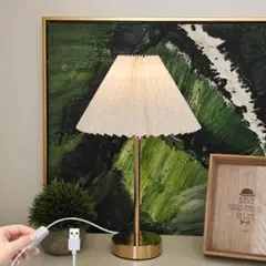 LEDノルディック折りたたみ式高級ファブリックムードライト（LED電球1個付き）