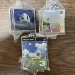 ゲームパッケージ ミニチュアチャーム 3個セット