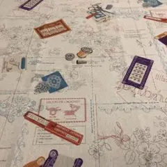 YUWAオリジナル布　綿麻　ソーイング