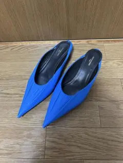 【未使用級】BALENCIAGA スクエアトゥ ミュール 黒 レザー 24cm 楽天市場】【中古】新品同様 バレンシアガ スクエアトゥ