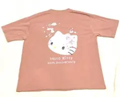 ハローキティ 50周年記念 Tシャツ ピンク