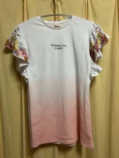 Zara Girls フリルスリーブ Tシャツ 13/14
