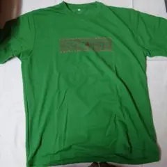MOUNTAINEER ロゴプリント Tシャツ グリーン