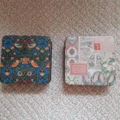 ヴィンテージデザイン小物入れ2点セット