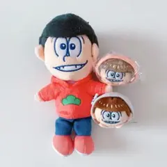 おそ松さん ぬいぐるみマスコット まめコロリン セット松野おそ松 三英貿易