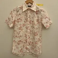 R. SHOCK 花柄 半袖シャツ
