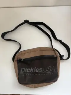 [美品] Dickies ショルダーバッグ ブラウン　長さ調整可能