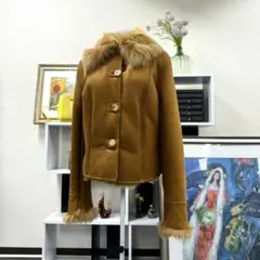 美品 CELINE ムートンコート ファー blouson 38 フランス製 m68168699561_1.jpg?1713409195