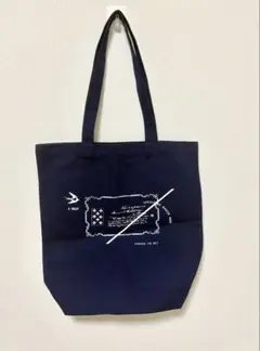 ヨハク ノベルティ トートバッグ ネイビー