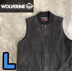 6T5275 WOLVERINE ダックベスト　オーバーサイズ　古着