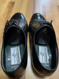madras 黒 ドレスシューズ 箱付き