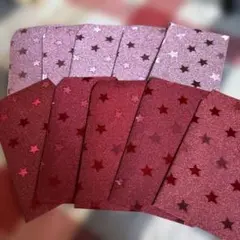 グリッター星型ご祝儀袋セット
