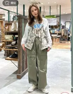美品！niko and…人気スタッフプロデュースリバーシブルベスト
