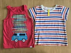 【再値下げ】GAP/BREEZE タンクトップとストライプTシャツセット