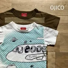 【OJICO】Tシャツ 2枚セット (4A) 90-100サイズ