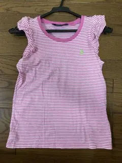ラルフローレン　フリル付きノースリーブタンクトップ Tシャツ