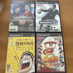 PS2 ゲームソフト 4本セット