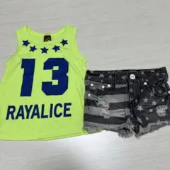 RAYALICE レイアリス 蛍光イエロー タンクトップ 110cm まとめ売り