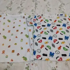 スーパーマリオ　マリオ　Tシャツ　2点セット　120