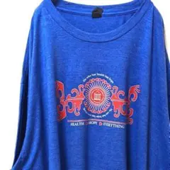 ディストリクト HOPE Tシャツ ブルー 青色 古着