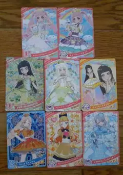 ひみつのアイプリ ひまり つむぎ タマキ じゅりあ える カード 8枚まとめ売り