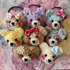 あみぐるみ　ヘアゴム　アソート② 8/31までリピーター様30円引♡