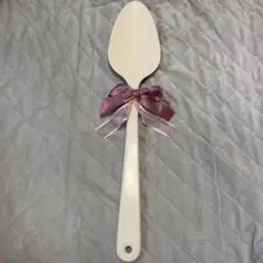 木製ウェディングビッグスプーン 60cmリボン付き 七夕限定値下げ】【美品】60cm 結婚式 ウェディング 木製 ビッグ