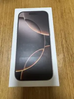 【開封品未使用】iPhone16Proデザートチタニウム128GB SIMフリー