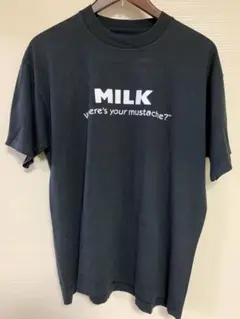 MILK Tシャツ 黒 Lくらい