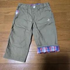 ミキハウス　パンツ　カーキ