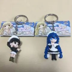 ちょびっツ　キーホルダーフィギュア　タグ付き　二体