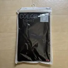UNIQLO カラークルーネックTシャツ　半袖　ブラック