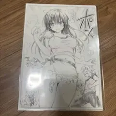 ToLOVEる 原画展 クリアファイル　古手川唯