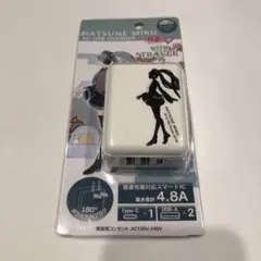 新品：初音ミクwith Travel AC USB AC充電器
