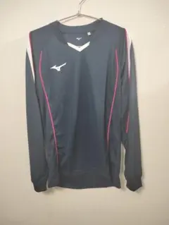 【お盆限定値下げ】Mizuno ネイビー 長袖 ウォームアップウェア XL