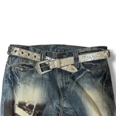 y2k ブリンブリンベルト bijou shining belt 00’s