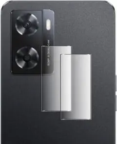 レンズフィルム（2枚入）対応 OPPO A77 レンズ保護フィル
