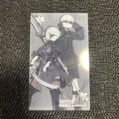 ニーアオートマタ 消セナイ記録 ニーア 展覧会 入場特典 クリアカード