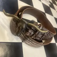 バックル&レザーベルト