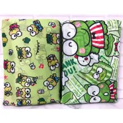 けろけろけろっぴー トートバッグ ２種セット 総柄デザイン ☆★