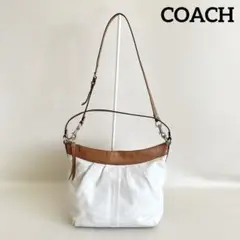 COACH コーチ ソーホー 2way ショルダーバッグ 白 F13764