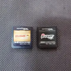 商品説明必読】任天堂DS　ポケモン　ソフト2本セット！　ジャンク扱　箱無